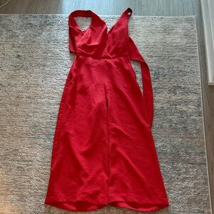 Aritzia ecoulement tie back sleeveless jumpsuit size 4